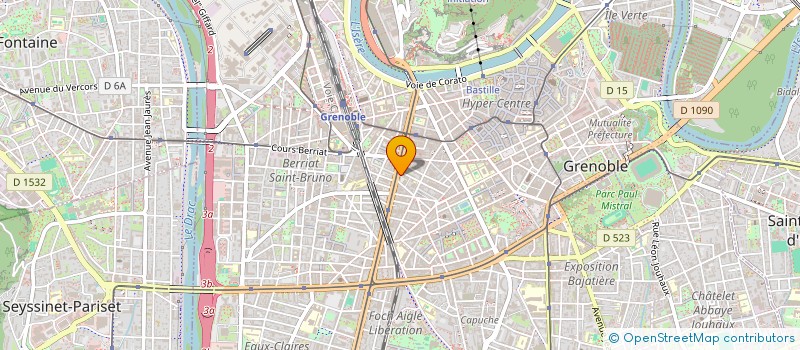 localisation de l'entreprise SANJAANU  GRENOBLE