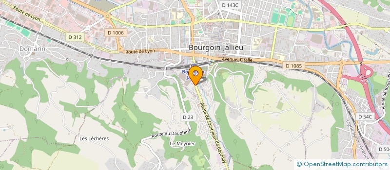 localisation de l'entreprise SANJER  MEYRIE