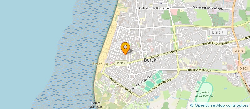 localisation de l'entreprise SANJERTHIGRE  BERCK