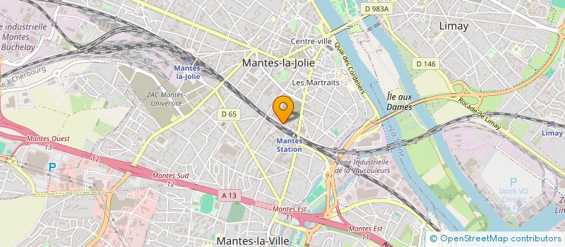 localisation de l'entreprise SANJI CONSULTING  MANTES-LA-JOLIE