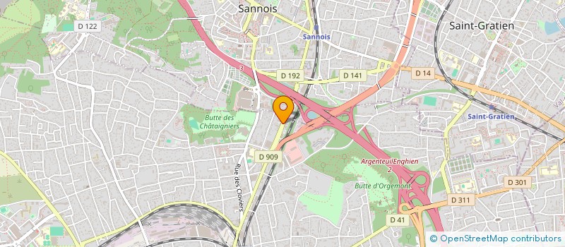 localisation de l'entreprise SANJI'S COOK  ARGENTEUIL