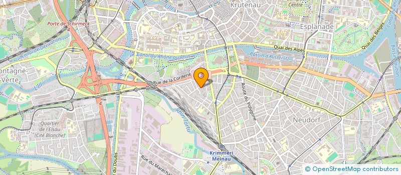 localisation de l'entreprise SANJO GROUPE à STRASBOURG