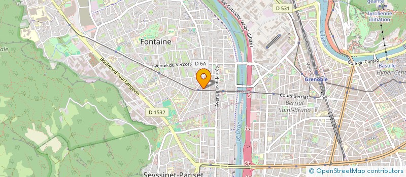 localisation de l'entreprise SANJOLA  FONTAINE