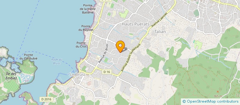 localisation de l'entreprise SANJULIA à SIX-FOURS-LES-PLAGES