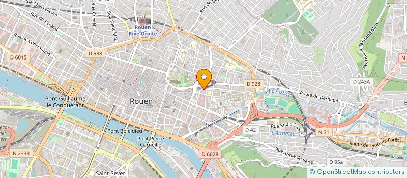 localisation de l'entreprise SANJURO EC L ROUEN NIHON TAI JITSU DISCIPLINES ASSOCIEES à ROUEN