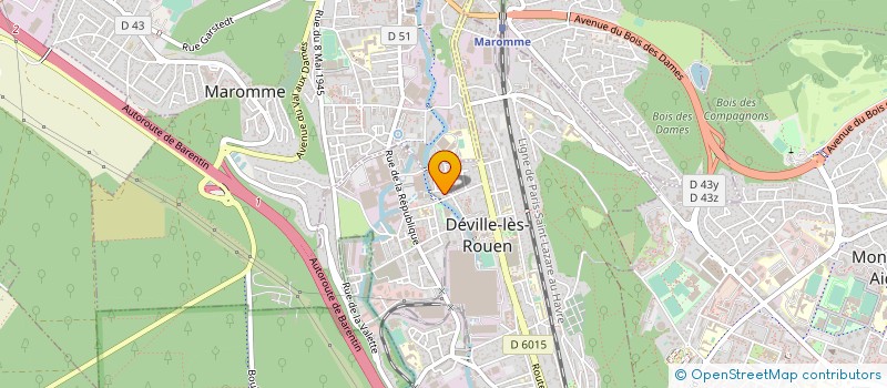 localisation de l'entreprise SANKA DISTRIBUTION à DEVILLE-LES-ROUEN
