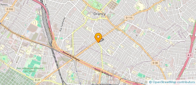 localisation de l'entreprise SANKARA à DRANCY