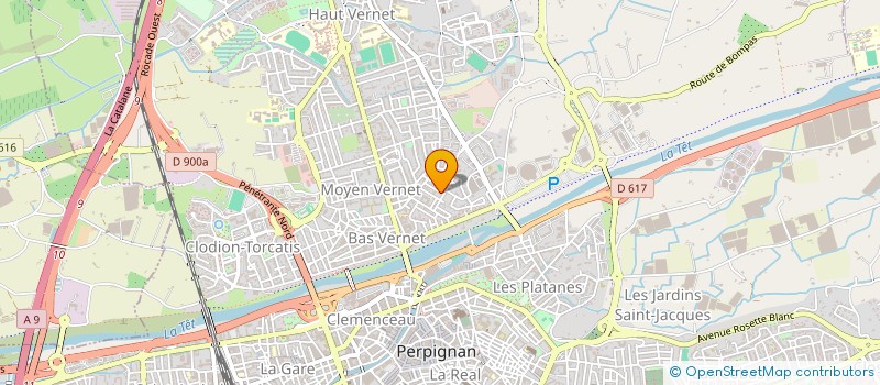 localisation de l'entreprise SANKEOR à PERPIGNAN