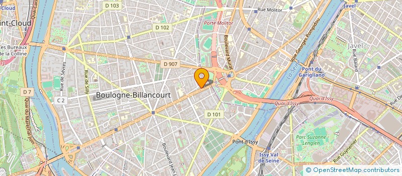 localisation de l'entreprise SANKI à BOULOGNE-BILLANCOURT