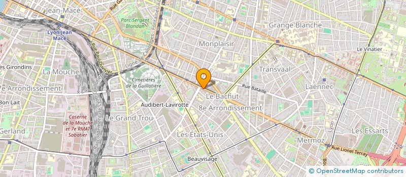 localisation de l'entreprise SANKI  LYON