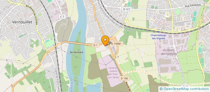 localisation de l'entreprise SANKO  TRIEL-SUR-SEINE