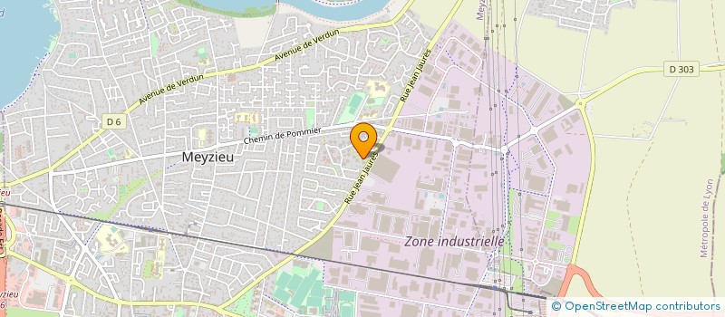 localisation de l'entreprise SANKO CONSULTING à MEYZIEU