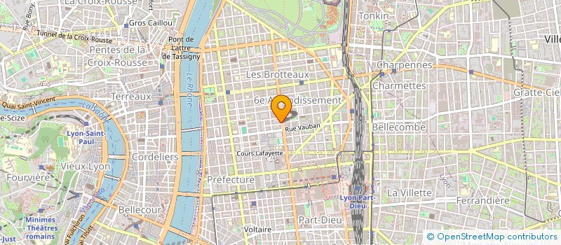 localisation de l'entreprise SANKOFA à LYON