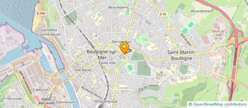 localisation de l'entreprise SANKYOGO à BOULOGNE-SUR-MER