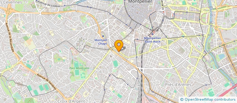 localisation de l'entreprise SANLIL  MONTPELLIER