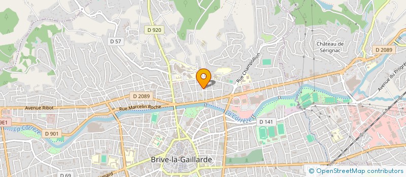 localisation de l'entreprise SANLIO  BRIVE-LA-GAILLARDE