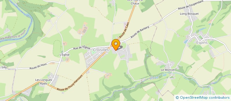 localisation de l'entreprise SANMAELO  CROISILLES