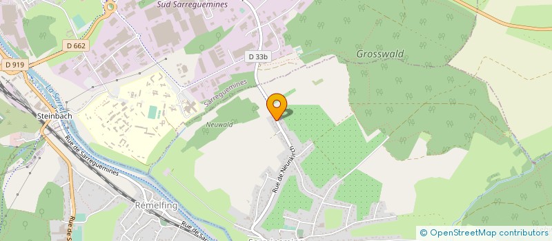 localisation de l'entreprise SANMAR  SARREINSMING