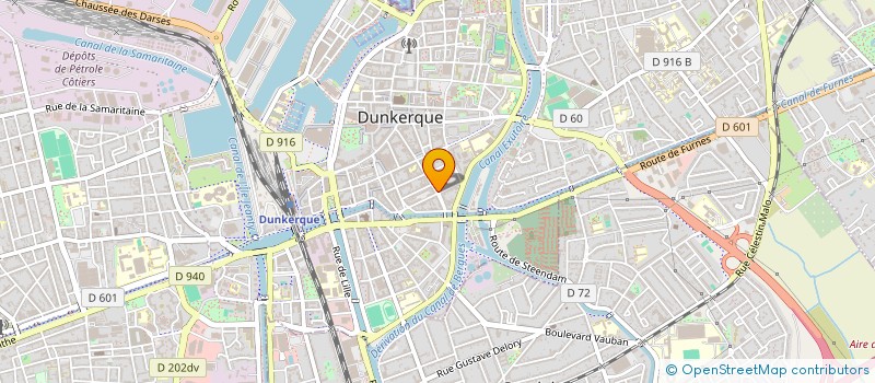 localisation de l'entreprise SANMAUTHE à DUNKERQUE