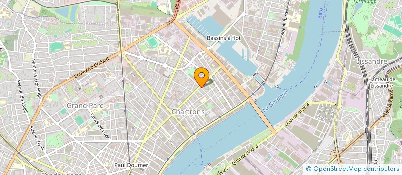 localisation de l'entreprise SANMEWAX  BORDEAUX