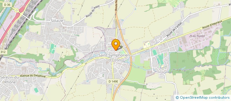 localisation de l'entreprise SANMI  COMMUNAY