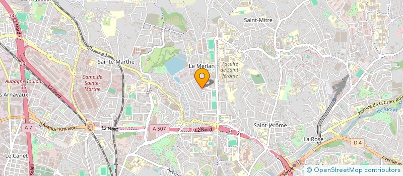 localisation de l'entreprise SANNA à MARSEILLE