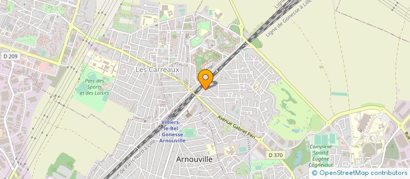 localisation de l'entreprise SANNA BIRYANI FACTORY  GONESSE