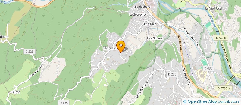 localisation de l'entreprise SANNA DIAG-AUDIT à MERCUER