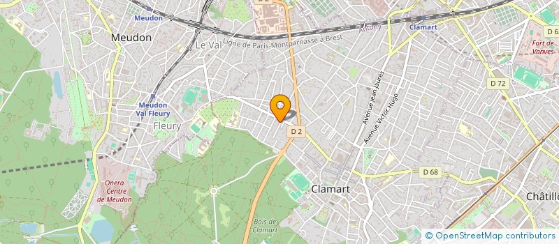 localisation de l'entreprise SANNA PRODUCTIONS à CLAMART