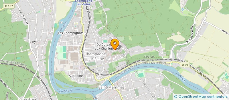 localisation de l'entreprise SANNA RADIOCOMMUNICATIONS à CHAMPAGNE-SUR-SEINE