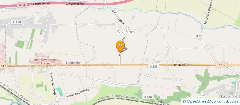 localisation de l'entreprise SANNER à SAVARTHES