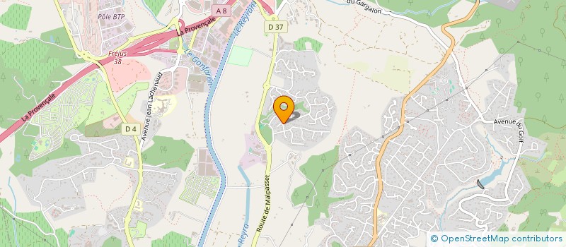 localisation de l'entreprise SANNI à FREJUS