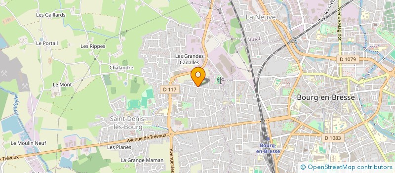 localisation de l'entreprise SANNIE à SAINT-DENIS-LES-BOURG