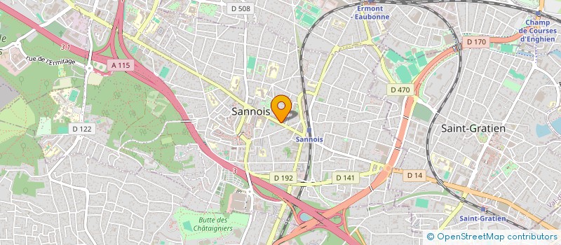 localisation de l'entreprise SANNOIS NOTAIRES 1587 à SANNOIS