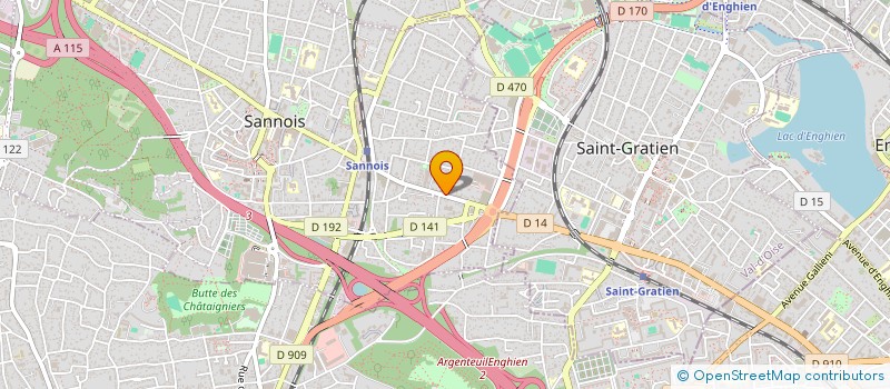 localisation de l'entreprise SANNOIS PIECES AUTO  SANNOIS