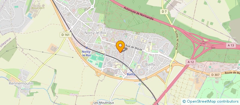 localisation de l'entreprise SANO à NOISY-LE-ROI