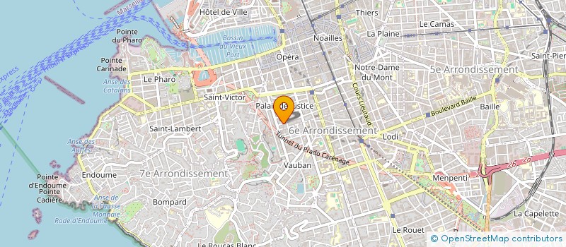 localisation de l'entreprise SANO AGENCE CONSEIL à MARSEILLE
