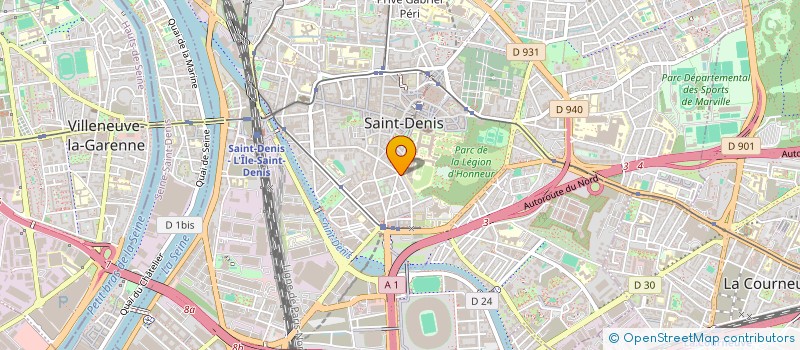 localisation de l'entreprise SANO & CO  SAINT-DENIS