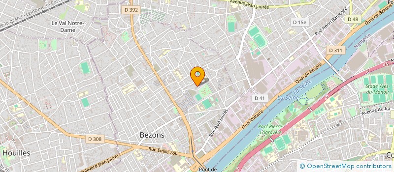 localisation de l'entreprise SANO CONSULTING GROUP  BEZONS