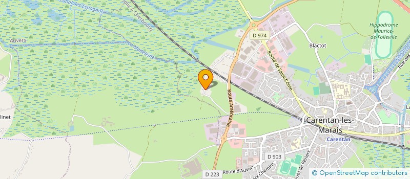 localisation de l'entreprise SANO' IMMO à CARENTAN-LES-MARAIS