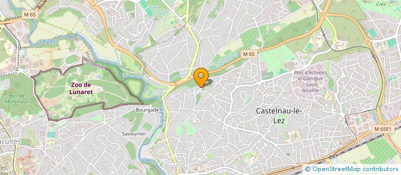 localisation de l'entreprise SANOA  CASTELNAU-LE-LEZ