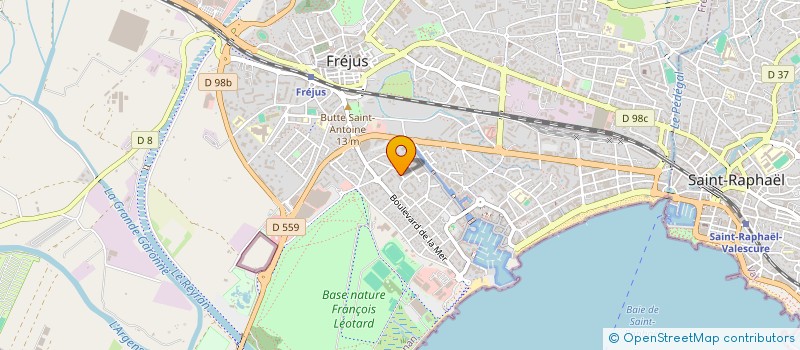 localisation de l'entreprise SANOBIO à FREJUS