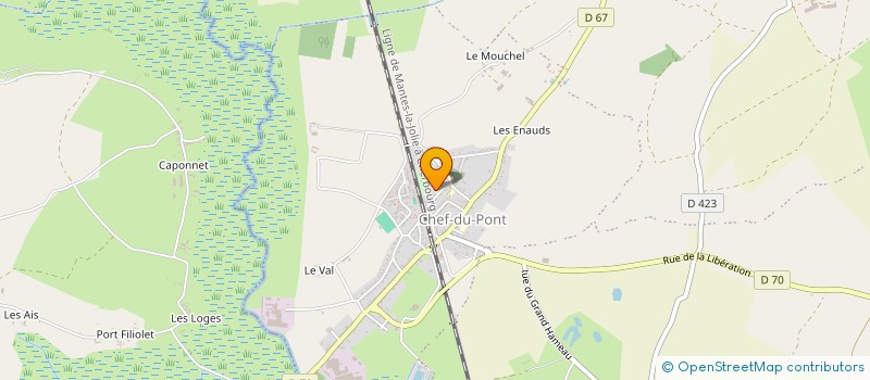 localisation de l'entreprise SANOGACE à CARENTAN-LES-MARAIS