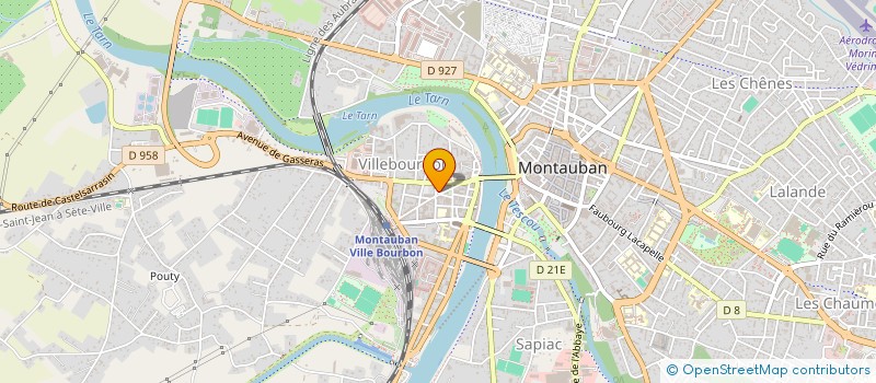 localisation de l'entreprise SANORDIS à MONTAUBAN