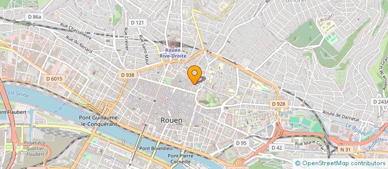 localisation de l'entreprise SANOUVA  ROUEN