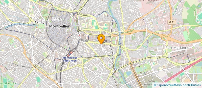localisation de l'entreprise SANOVIM à MONTPELLIER