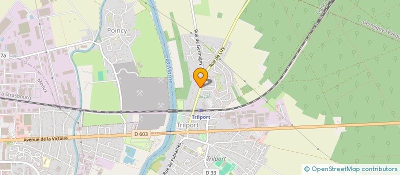 localisation de l'entreprise SANPA  TRILPORT