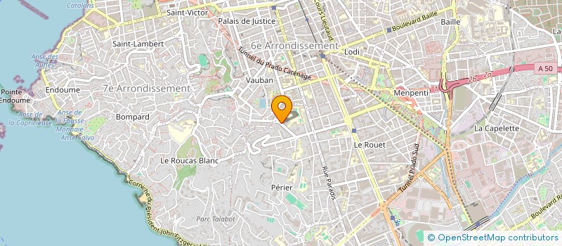 localisation de l'entreprise SANPAJO à MARSEILLE