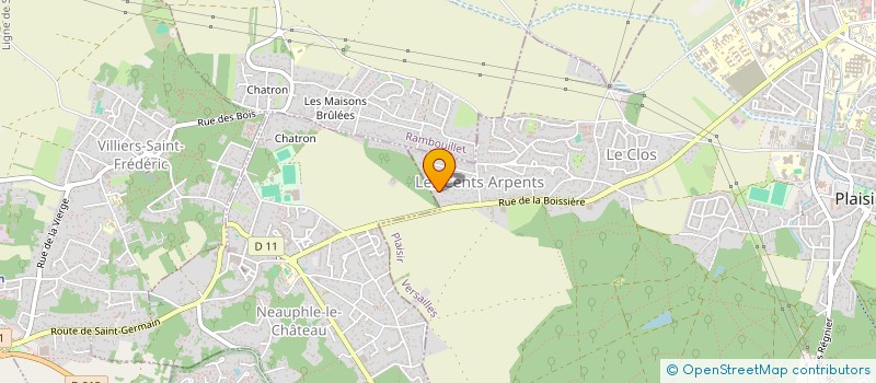 localisation de l'entreprise SANPEK à PLAISIR