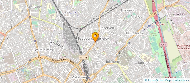 localisation de l'entreprise SANPELO à TOULOUSE